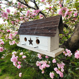 Primitive Handmade Wooden Rustic Birdhouse