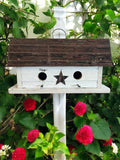 Primitive Handmade Wooden Rustic Birdhouse