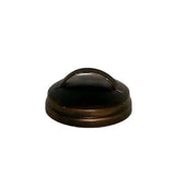 3-1/2" Metal Jar Lid with Handle - Select Color: Black