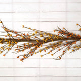 A.T. Imports - 5' Pip Berry Garland: Yellow & Orange