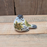 Chickadee with Flower Accent