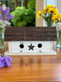 Primitive Handmade Wooden Rustic Birdhouse