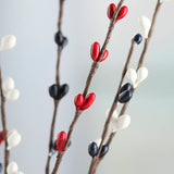 12" Americana Pip Berry Spray - Select Color Mix: Red/White/Blue