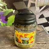 3-1/2" Metal Jar Lid with Handle - Select Color: Black