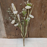 Cream Wildflower Pick