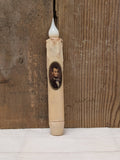 A.T. Imports - 7" Battery Operated Taper Candle w/ Picture And Timer: It is Well with My Soul
