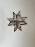 Heartland Designs - Barnwood Snowflake - star - christmas: 9" medium version
