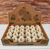 Natural White Beeswax Candle