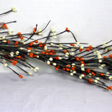 A.T. Imports - 5' Pip Berry Garland: Yellow & Orange