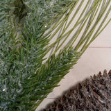A.T. Imports - Snowy Pine Pick with Pine Cone