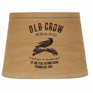 Home Collections by Raghu - Old Crow Lampshade 10" Drum