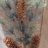A.T. Imports - 24" Smokey Mountain Pine Spray w/ or w/o Snow: No Snow