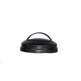 3-1/2" Metal Jar Lid with Handle - Select Color: Black
