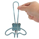 6-1/2" Rustic Distressed Metal Wall Hook- Select Color : Moss Green