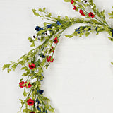 Americana Daisy Blossoms-5ft Garland-Spring Floral,