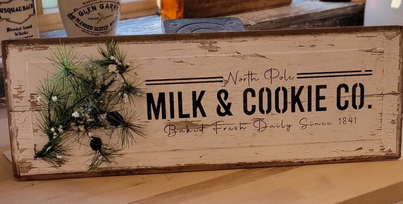Milk & Cookies w/ Swag Sign