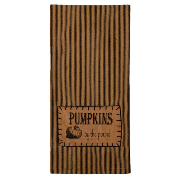 Home Collections by Raghu - Pumpkins By The Pound - Tea Dyed Towel