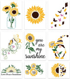 Sunflower Stencils