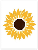 Sunflower Stencils